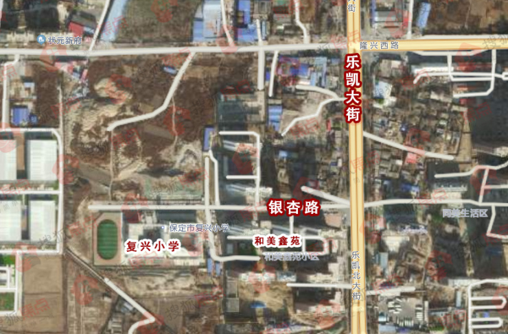 拍卖丨保定主城区4宗208亩地块出让含2宗居住用地