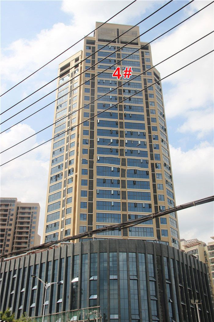 工程进度│金港尚城8月进度4楼底商正在装修中