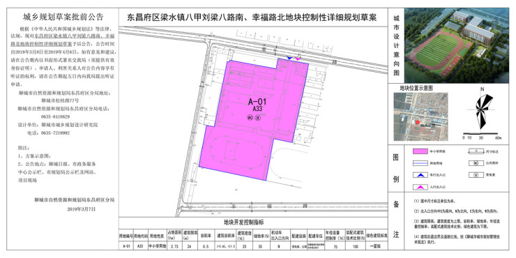 梁水镇、八甲刘梁八路南、幸福路北地块控制性