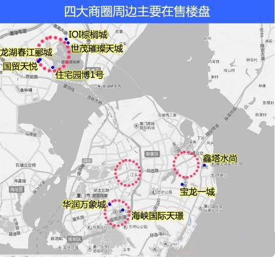 厦门地铁商圈潜力无限未来万象城等四大商业中心已浮现