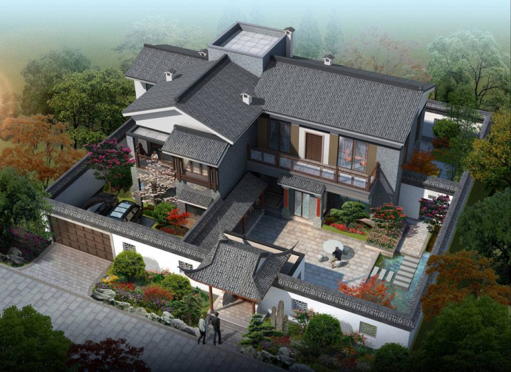 天生江南意境合院回归东方骄傲生活