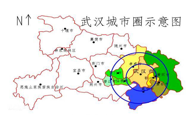 2020武汉城市圈一体化图片