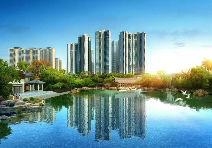 华晨云溪湾株洲一小区惊现新中式园林更有750㎡观景湖泊