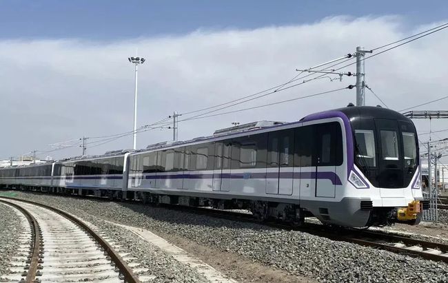 2021年2月11日上午,天津地铁8号线延伸工程(绿水公园延伸至中北镇段)
