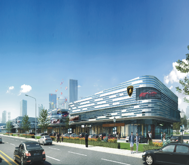 兰州新区国际汽车城荣耀首发30150㎡吸金爆款小钢铺认筹