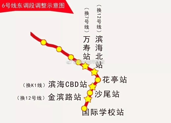 长乐地铁6号线线路图图片