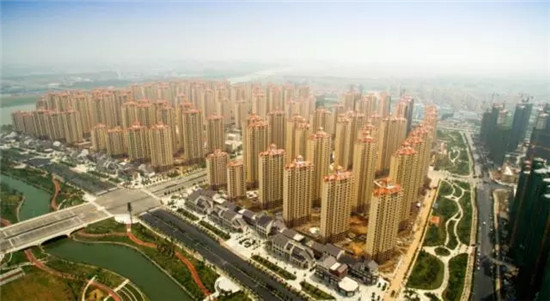 东津世纪城实景航拍