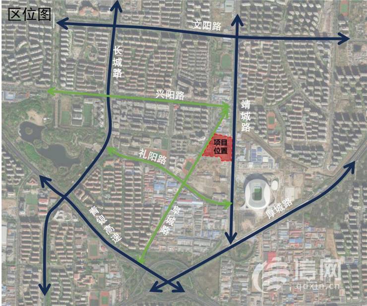 青岛城阳中心片区一地块最新规划公示将建设12栋住宅