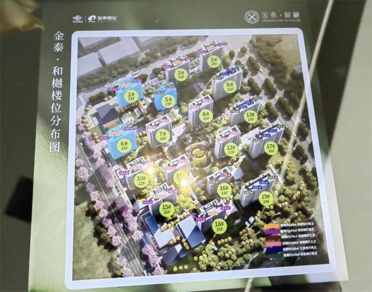 160米樓間距學校公園環繞高新二期的金泰和樾有點東西