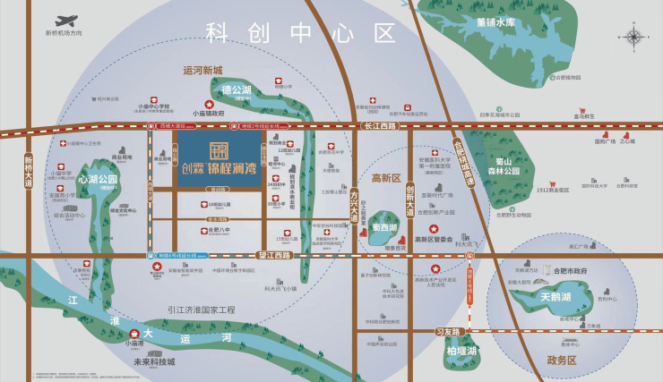 【合肥创霖锦程澜湾新房价格-合肥热销楼盘】(图2)