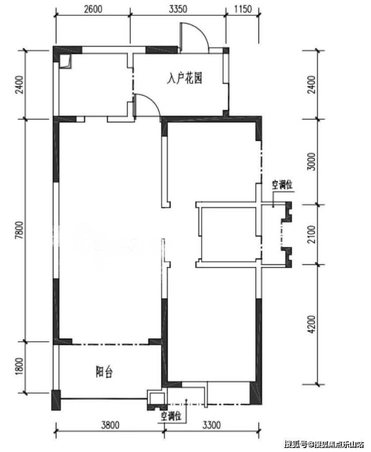 成都蓝润城户型图图片