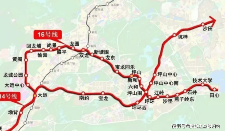 深圳龙岗线地铁线路图图片