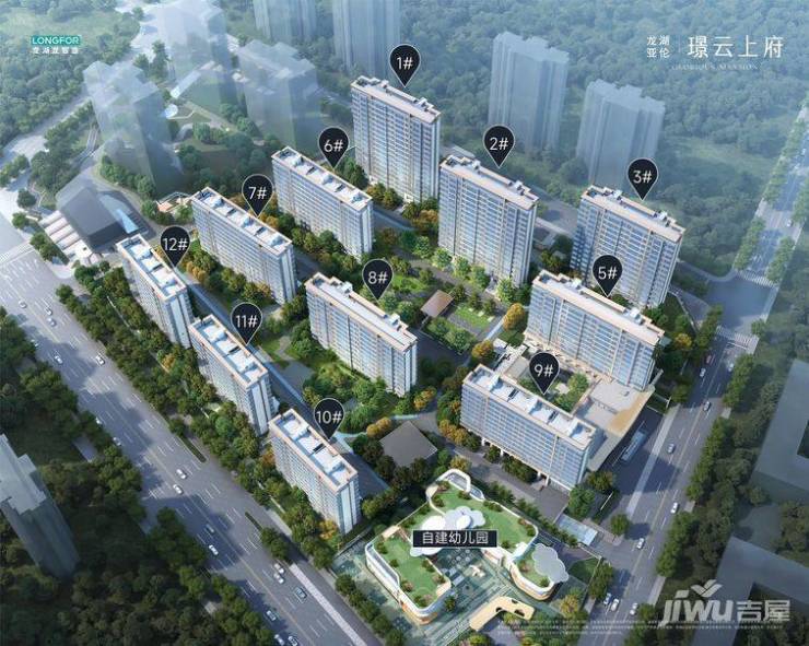 东部新中心龙湖亚伦璟云上府规划