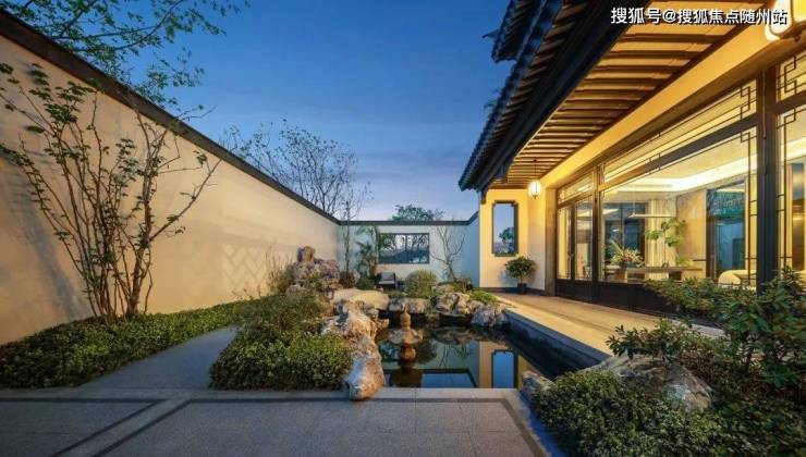 桃李春风丨金华义乌大陈镇中式合院(蓝城桃李春风)户型图/价格/户型