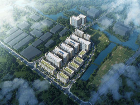 顶层和底层怎么选？集冠科技产业园：重设备放首层轻组装放高层(图2)