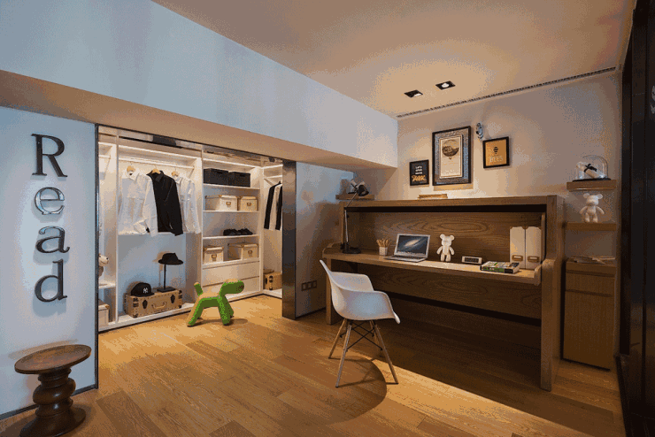 50㎡的可变空间,玩转n种生活方式