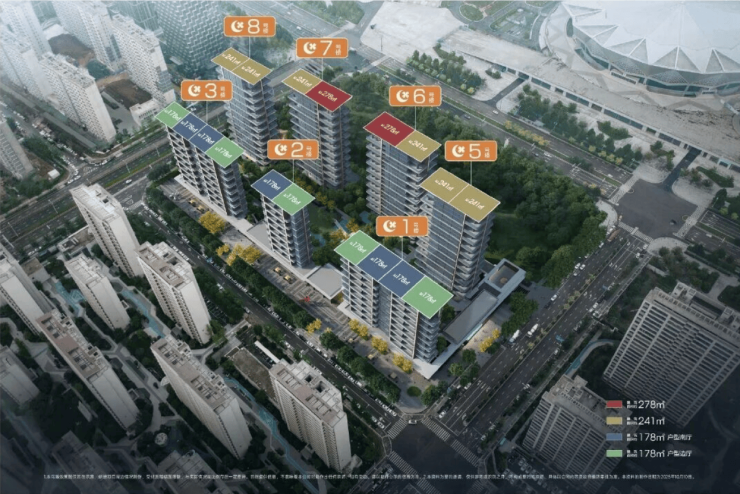 新房在售)绿城桂冠東方服务热线电话购物中心项目详情人车分流(图6)