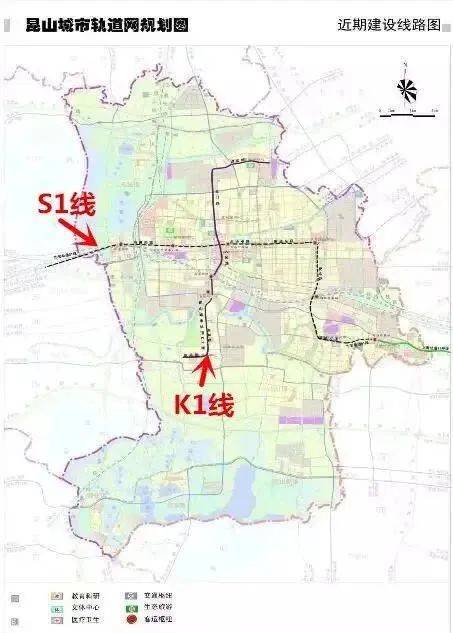 站8公里，开车都在半小时内都能到达昆山客运南站，高铁站，昆山火车站。目前该项目规划昆山地铁k1线，昆山s1号线2018年开始动工，但是s1号线不经过