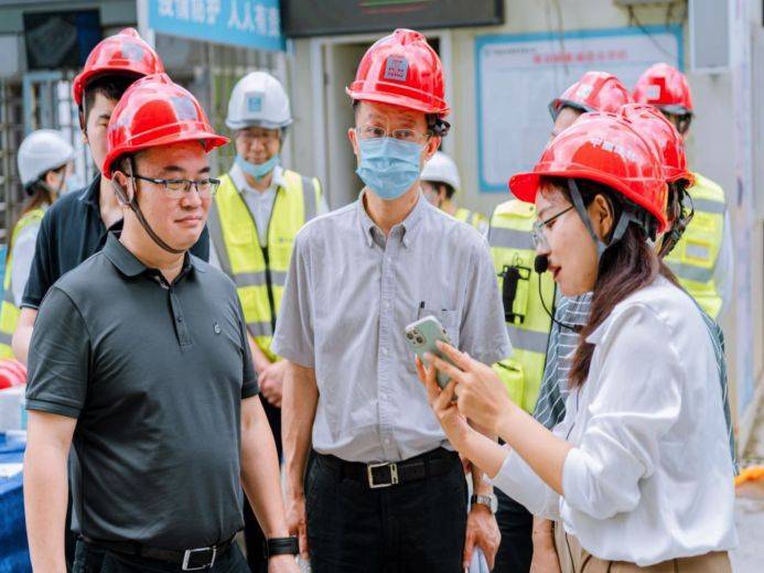 亿博电竞 亿博官网中海地产安全与环保-超高层智能建造现场观摩会顺利举行(图9)