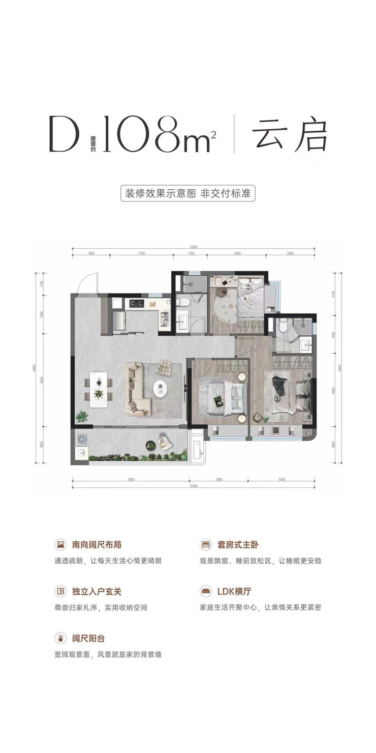 华润奉天九里户型图片