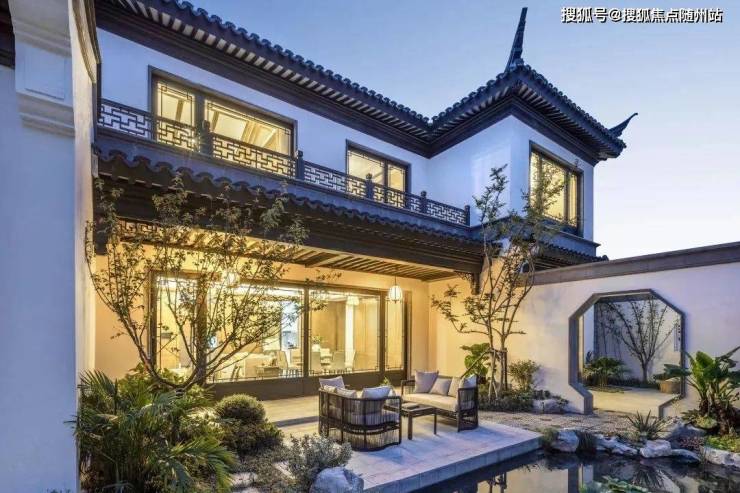 桃李春风丨金华义乌大陈镇中式合院(蓝城桃李春风)户型图/价格/户型