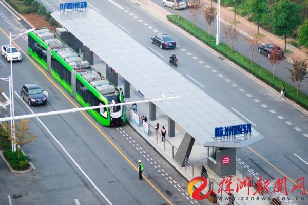 智轨列车春节前后正式运营-株洲新环境房屋网