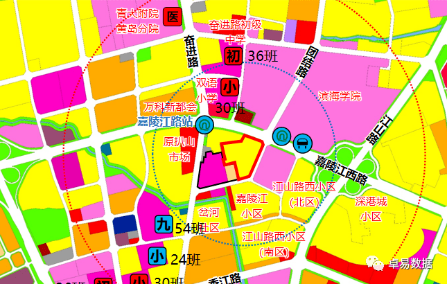 502億起黃島扒山9萬㎡地塊掛牌出讓