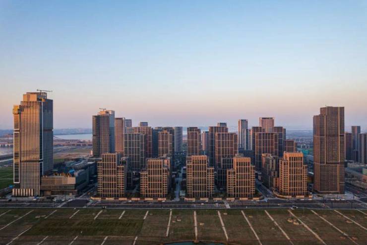 亚奥城实景图作为亚运三子中业态最为丰富的项目,亚