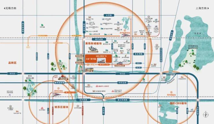 大悦繁华图2026年8月最新测评：苏州相城高铁新城大悦繁华图周边配套解析(图2)