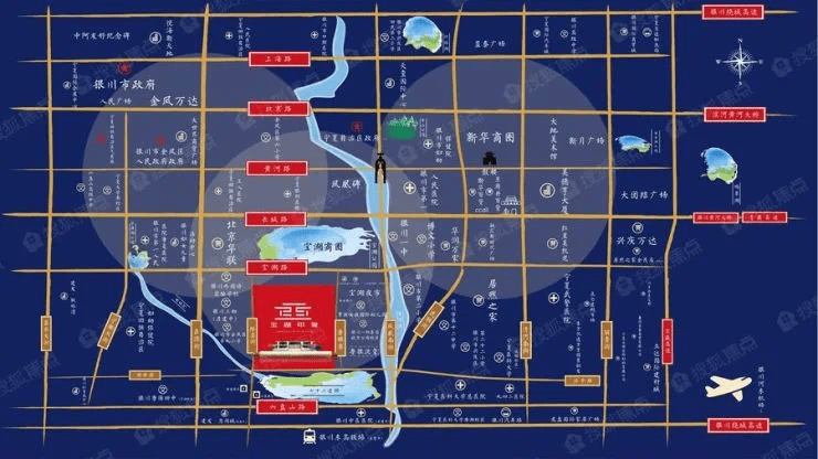 银川宝湖印象打造出建面约130190㎡的改善型宽景洋房