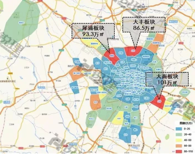 大面板块崛起催生2018成都楼市新格局