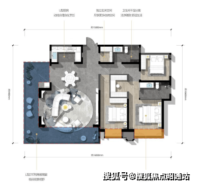 人居锦城峰荟户型图图片