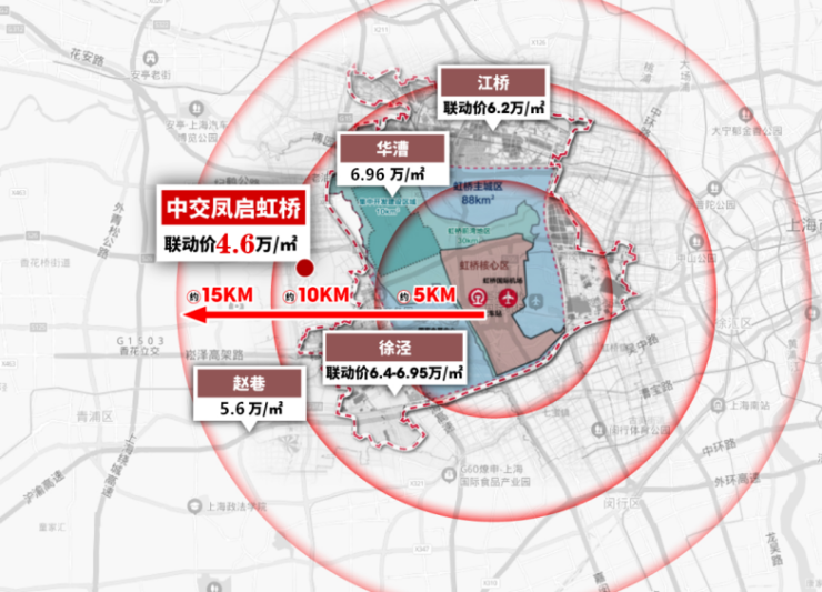 中交鳳啟虹橋上海青浦中交鳳啟虹橋房價房型圖戶型圖交通地鐵樓盤地址