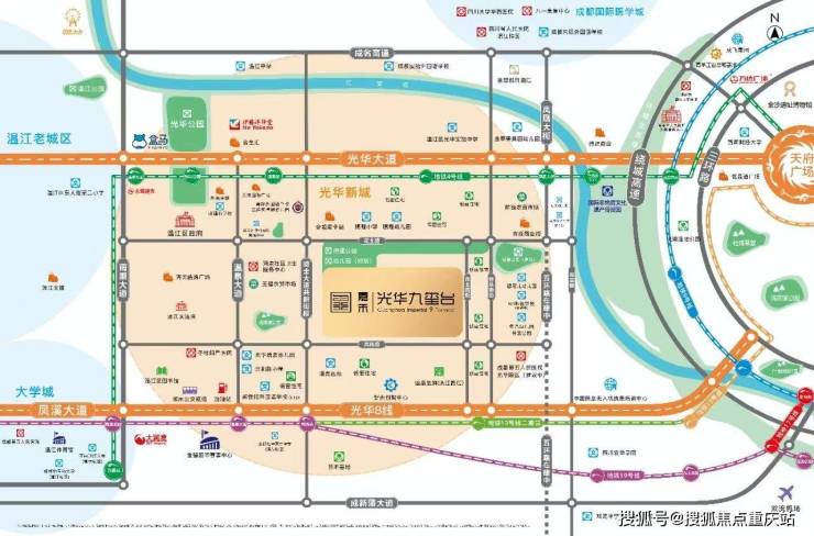 成都嘉禾光华九玺台售楼处咨询电话_楼盘核心价值及项目规划_9月11日最新动态(图3)