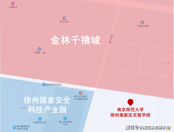 徐州千禧城的位置地图图片