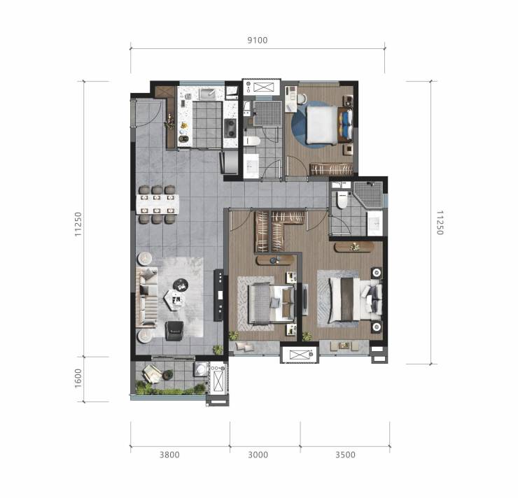 绿城泾河·桂雨听澜(线上售楼处)桂雨听澜(#好房推荐)物业-户型-效果