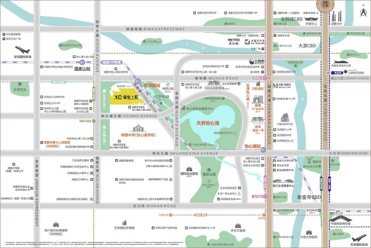 怡心湖小户型【空港兴城锦怡上院】售楼中心电线月最新房价_热销主力户型_8月购房补贴_项目解析_交房时间(图2)