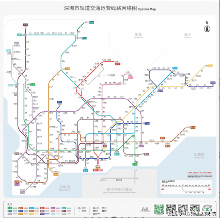 深圳地鐵運營時間以各線路的起點站為例,首班車發出時間大部分在6:00