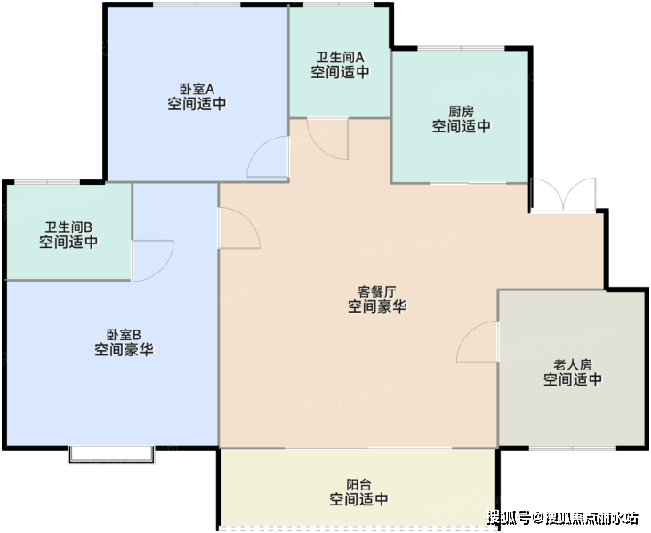 徐州富春山居户型图图片