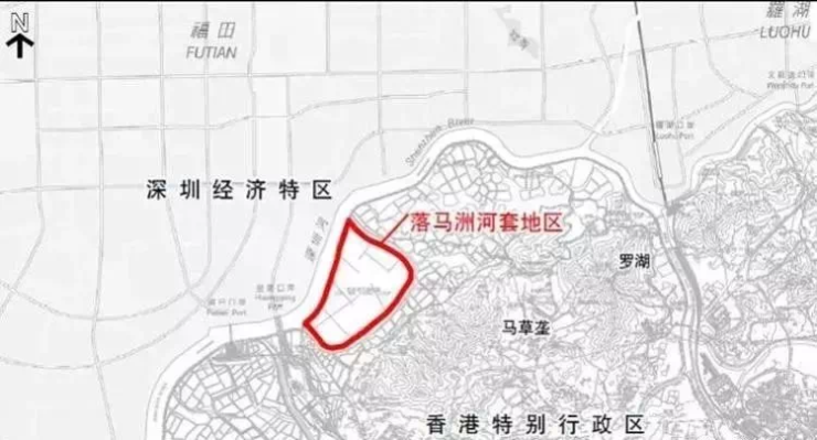 落馬洲河套地區要建香港最大科技創新園區香港撥款200億港元