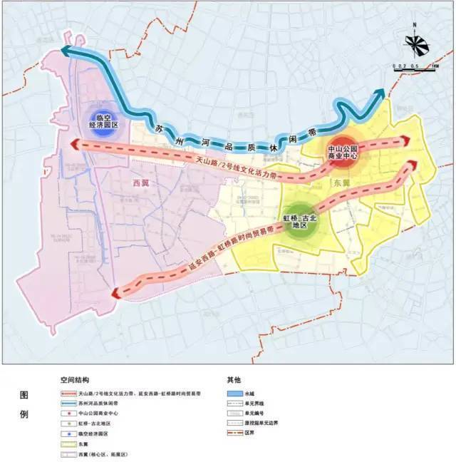 在长宁区2035规划草案中,这里也被多次提及:既位于天山路/2号线文化
