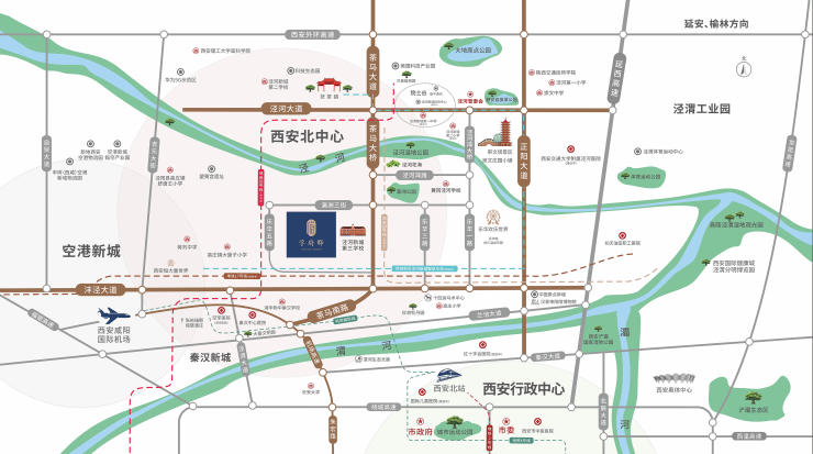 畅销楼盘-曲江荣华学府中城西安房产▁西安房价▁买房▁新楼盘▁开发