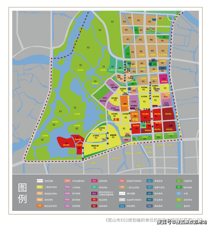 昆山市规划局控规图图片