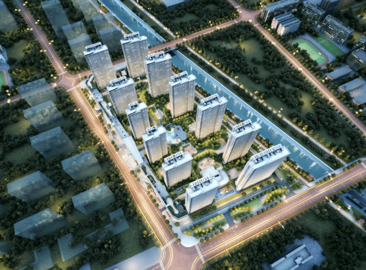 【营销中心】南海高芯悦澜优缺点横厅阔尺户型公建化玻璃立面占位丝路软件城(图1)