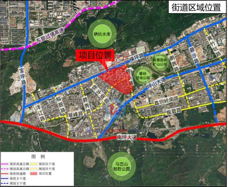 坪山燕子岭公园旁旧改,规划10栋住宅!石井这里有个巨无霸旧改