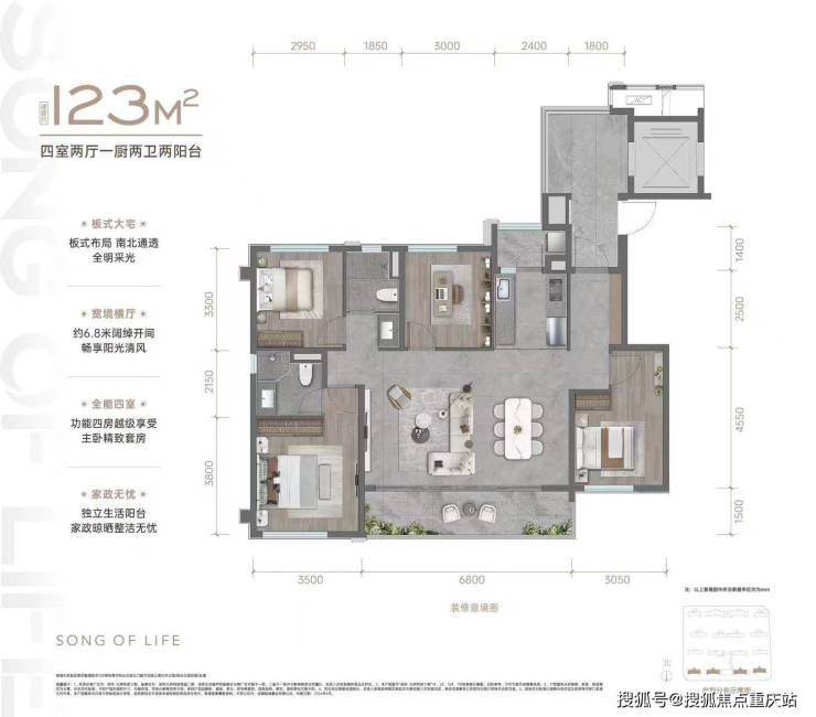 成都保利天府和颂售楼部官方接待电线月销控实时更新_实体楼样板间预约_无中介官方直售(图5)