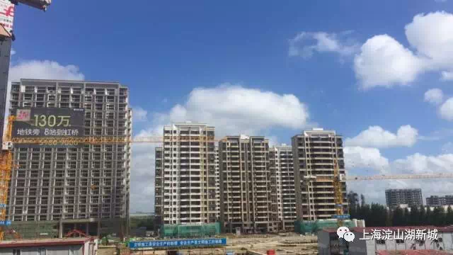 17号线上的综合体项目建设进度加快,青浦腾飞