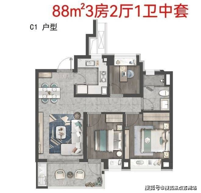 虹桥嘉悦府(虹桥嘉悦府售楼处)2025首页网站-楼盘最新详情-营销中心欢迎您(图3)