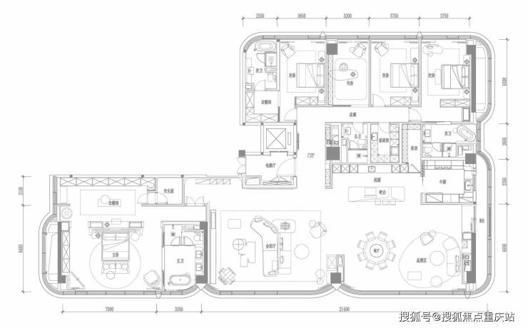 成都金融城8号开发商官方电话_主力户型解析_一口价特惠房源_7月购房优惠(图6)