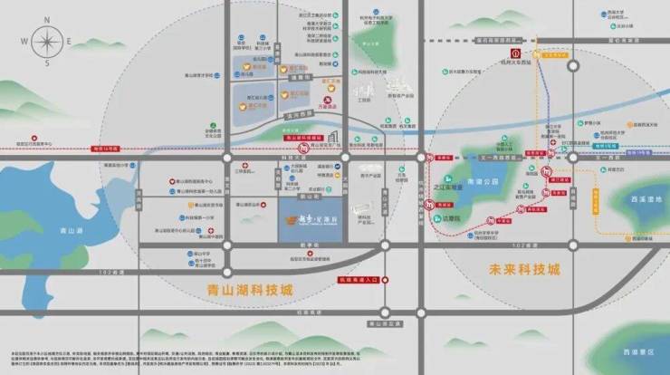 杭州【越秀星颂府】营销中心-项目概况-区位-户型-配套-绿化率-得房率-交付标准-预约看房-售楼处@【越秀星颂府】搜狐焦点(图2)